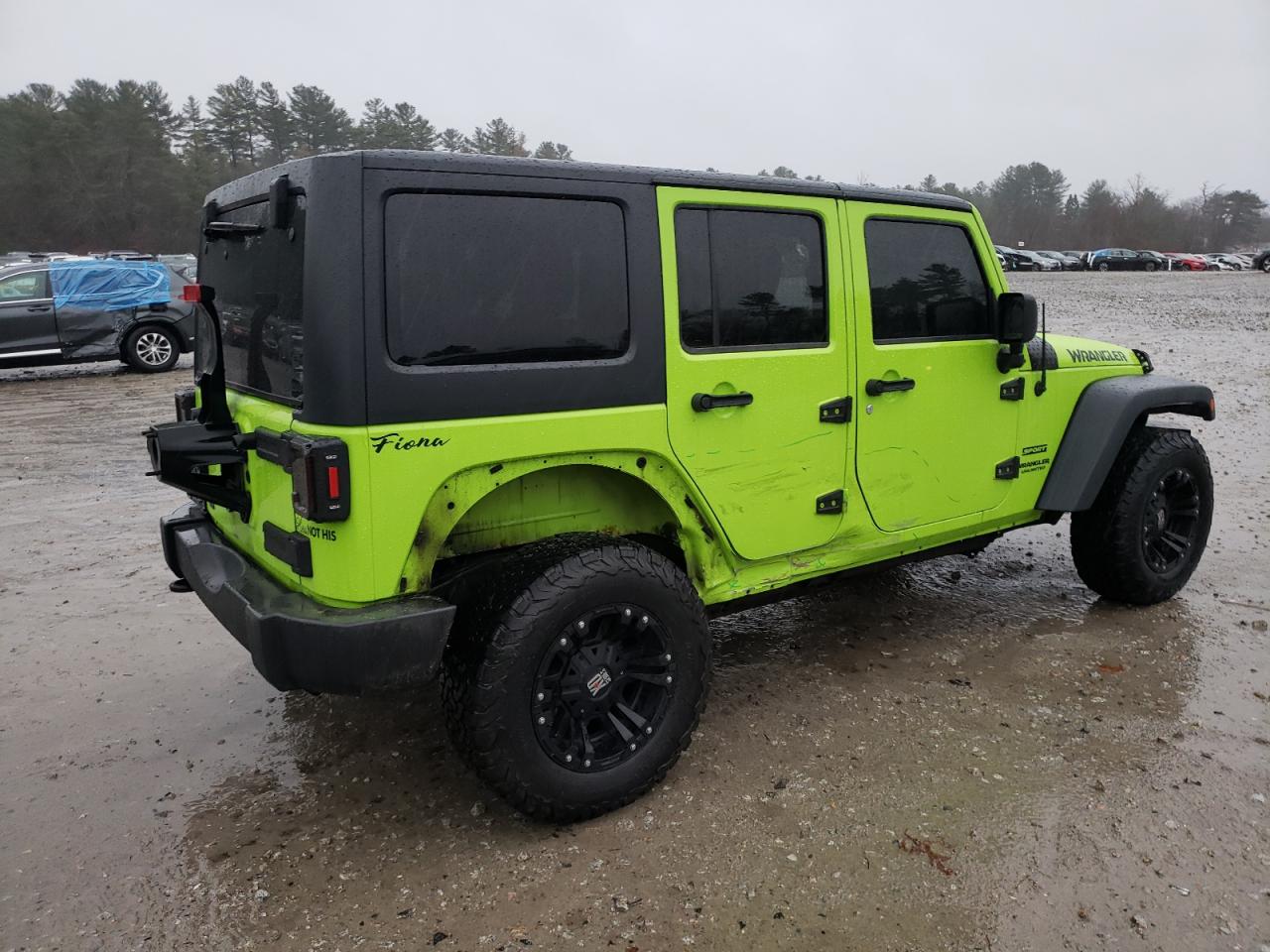 Lot #3033013999 2013 JEEP WRANGLER U