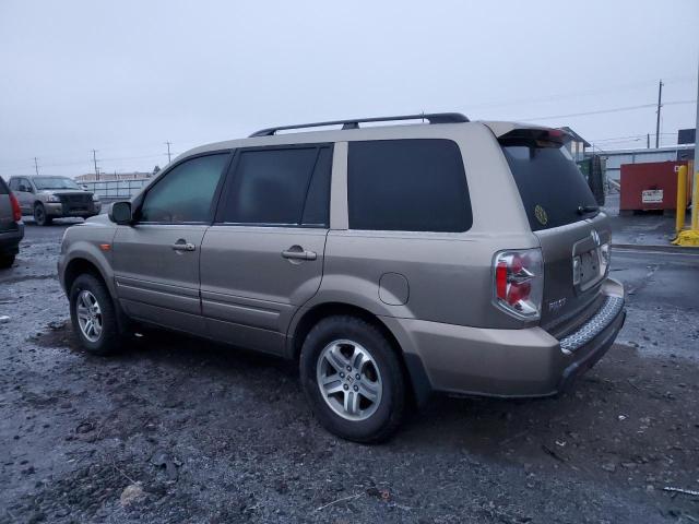 HONDA PILOT EXL 2008 gold  gas 5FNYF18568B010830 photo #3