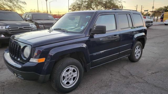 JEEP PATRIOT SP 2014 blue 4dr spor gas 1C4NJPBBXED917036 photo #3