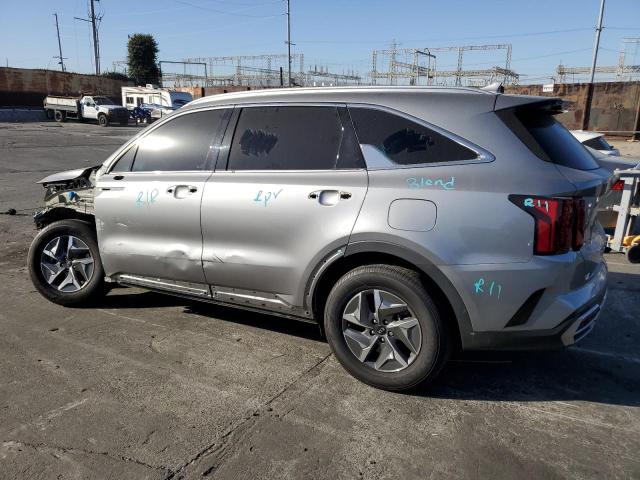 KIA SORENTO S 2021 silver  hybrid engine KNDRG4LG3M5061256 photo #3