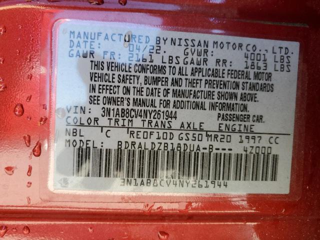 2022 NISSAN SENTRA SV - 3N1AB8CV4NY261944