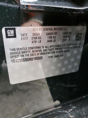 2017 BUICK LACROSSE P 1G4ZS5SS6HU185569