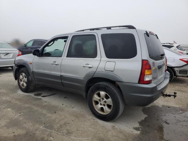 MAZDA TRIBUTE LX 2002 silver  gas 4F2YU08142KM62962 photo #3