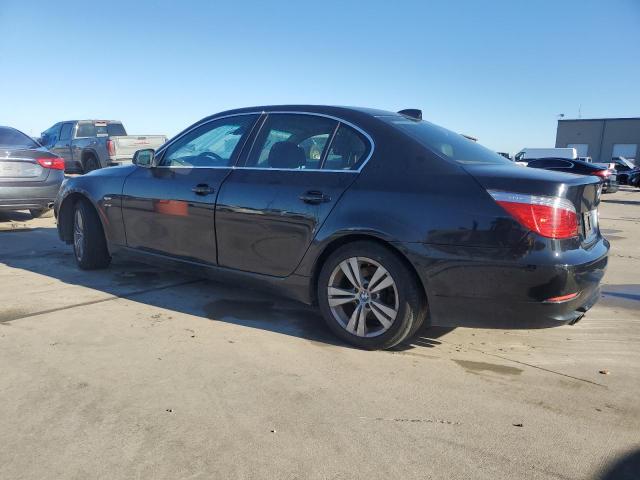 BMW 5 SERIES 2010 black  gas WBANV1C57AC443134 photo #3