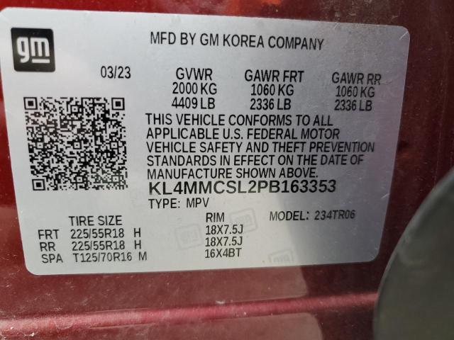 2023 BUICK ENCORE GX - KL4MMCSL2PB163353