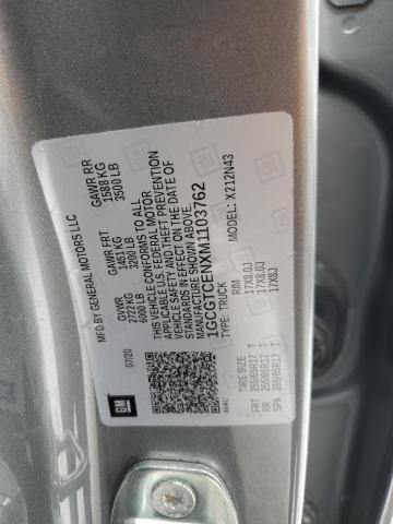 2021 CHEVROLET COLORADO L - 1GCGTCENXM1103762
