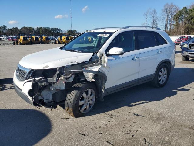 KIA SORENTO BA 2011 white  gas 5XYKT4A13BG098467 photo #1