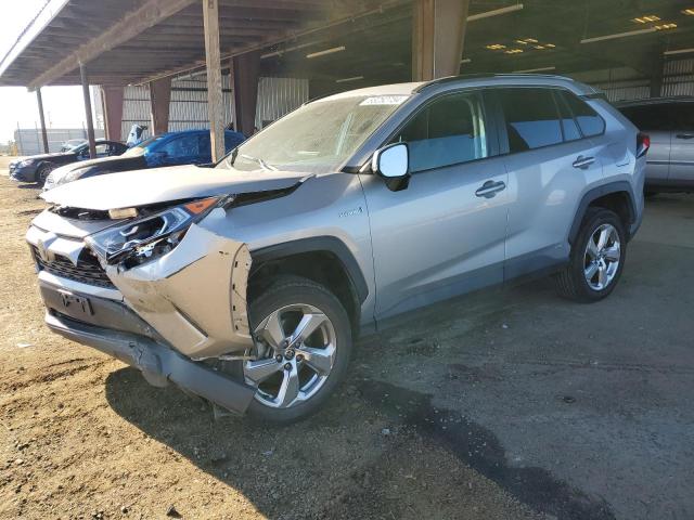 TOYOTA RAV4 XLE P 2021 silver  hybrid engine 2T3B6RFV3MW012675 photo #1