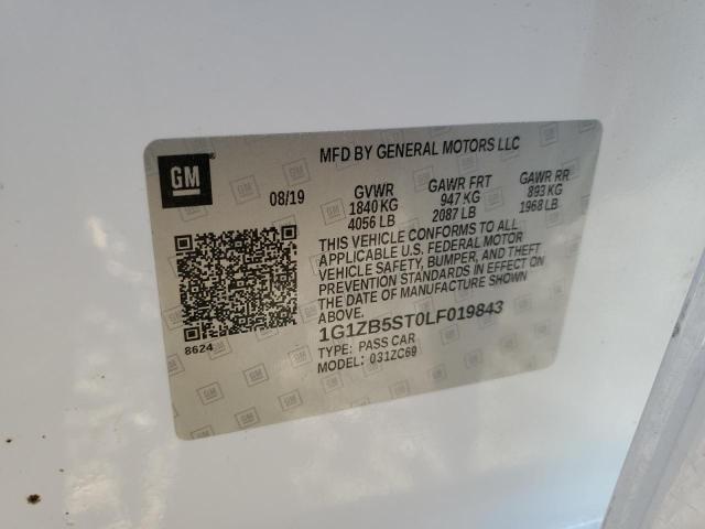 2020 CHEVROLET MALIBU LS - 1G1ZB5ST0LF019843