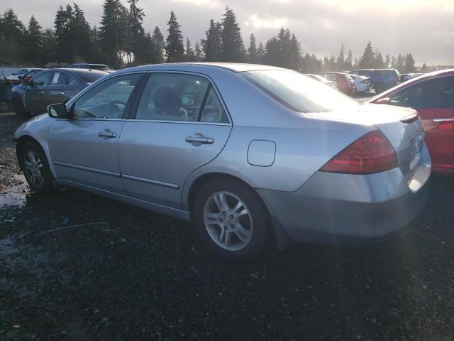 HONDA ACCORD SE 2007 silver  gas 1HGCM56357A104747 photo #3