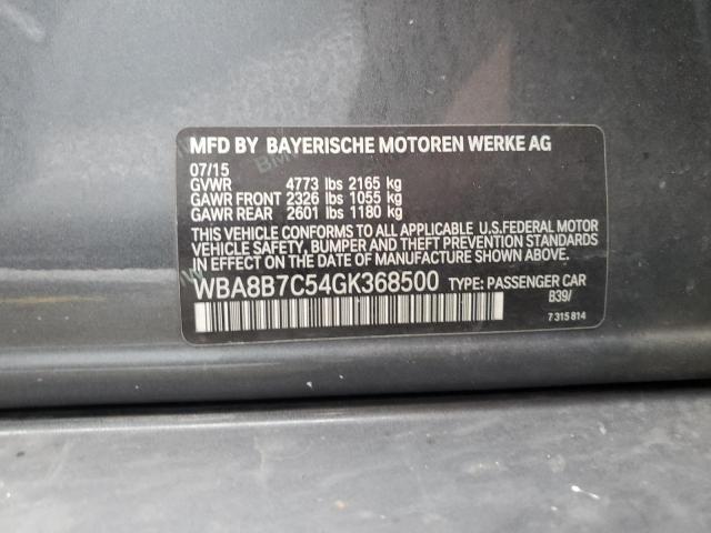 2016 BMW 340 XI - WBA8B7C54GK368500