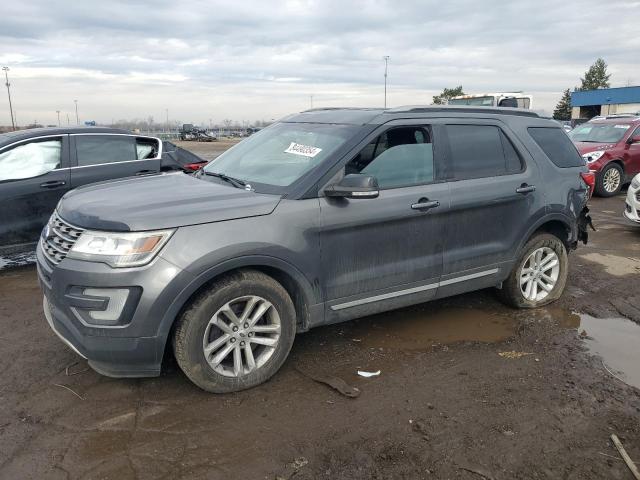 FORD EXPLORER X 2016 charcoal  gas 1FM5K7DH6GGC73983 photo #1