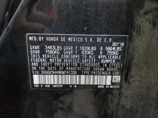 2019 HONDA FIT LX - 3HGGK5H49KM741326