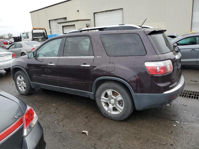 GMC ACADIA 2009 maroon  gas 1GKEV23D59J214494 photo #3