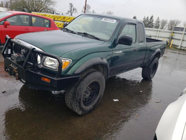 TOYOTA TACOMA XTR 2003 green  gas 5TEWN72N13Z161300 photo #1