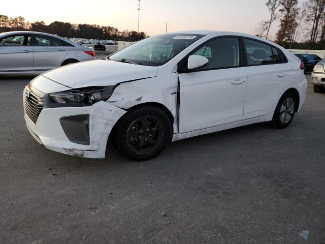 HYUNDAI IONIQ BLUE 2019 white  hybrid engine KMHC65LC9KU167477 photo #1