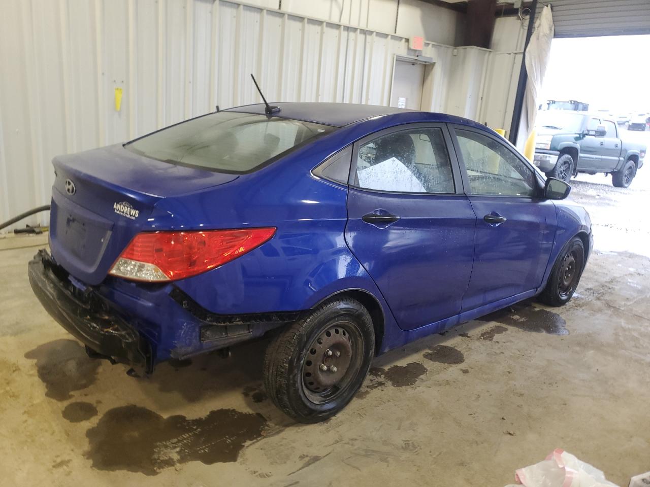 Lot #3025868498 2012 HYUNDAI ACCENT GLS