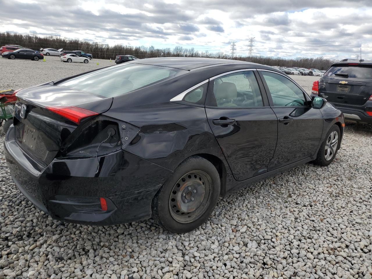 Lot #3239215149 2018 HONDA CIVIC LX