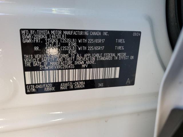 2024 TOYOTA RAV4 XLE - 2T3W1RFVXRC295455