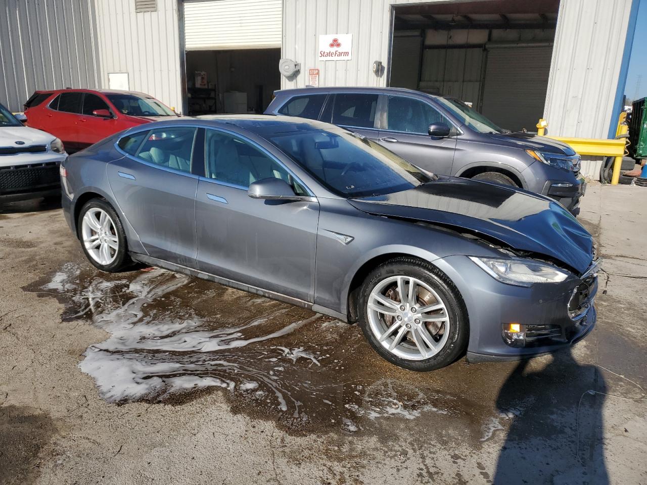 Lot #3028554926 2014 TESLA MODEL S