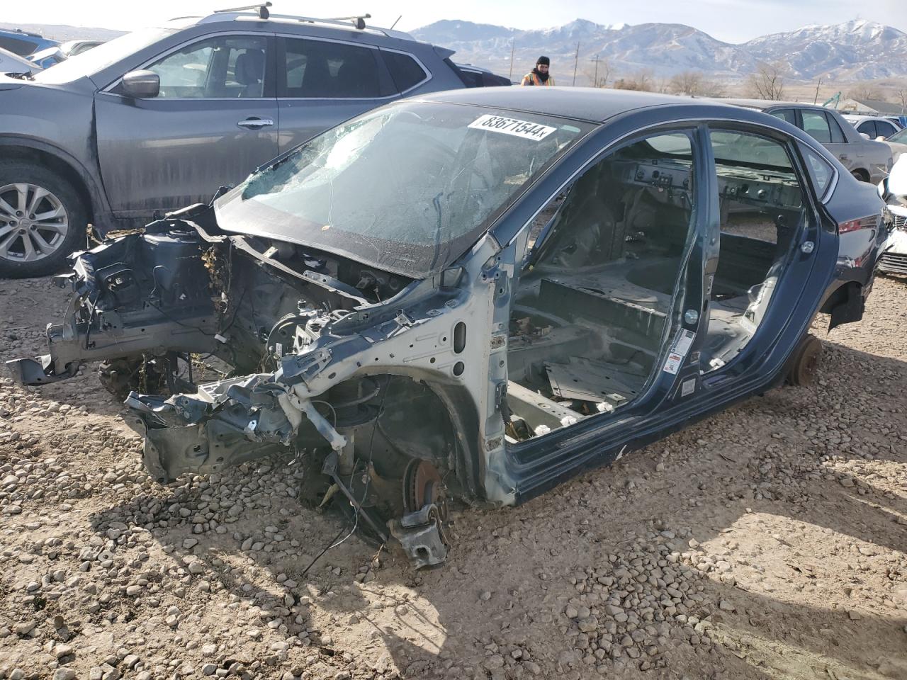 Lot #3045710321 2017 NISSAN SENTRA S