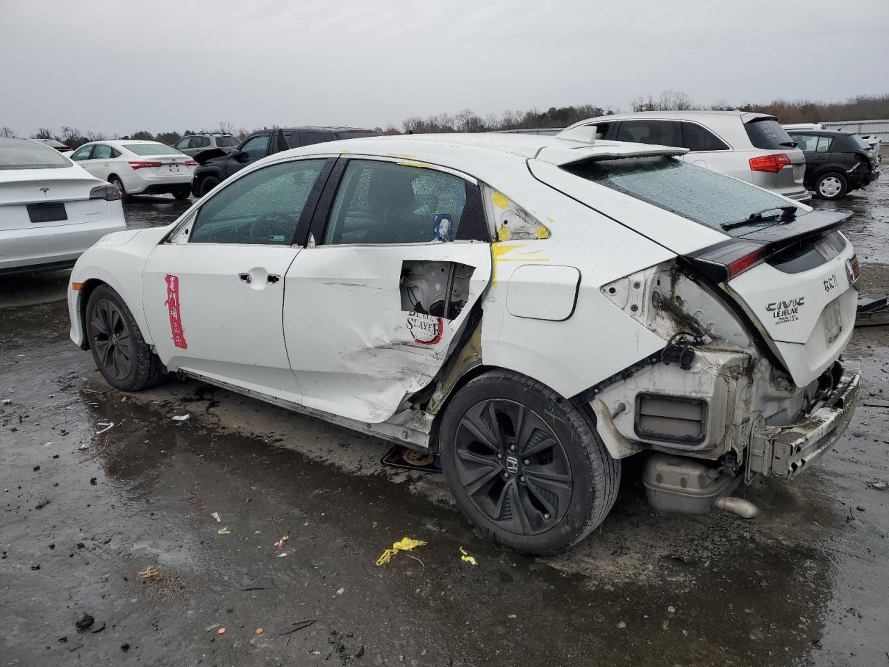 Lot #3028636939 2019 HONDA CIVIC EX