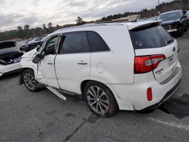 KIA SORENTO SX 2014 white  gas 5XYKWDA78EG490800 photo #3