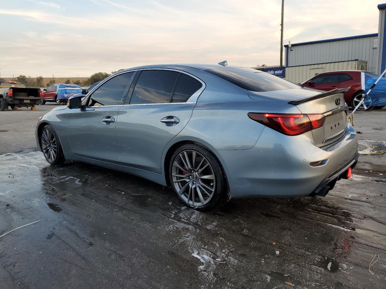 Lot #3029603144 2017 INFINITI Q50 RED SP