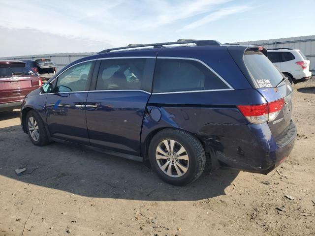 HONDA ODYSSEY EX 2014 blue  gas 5FNRL5H66EB069689 photo #3