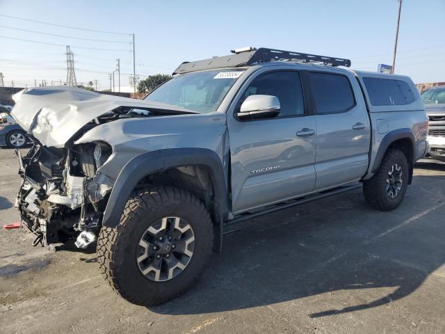 TOYOTA TACOMA DOU 2020 silver  gas 5TFCZ5AN2LX223047 photo #1