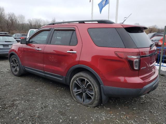 FORD EXPLORER S 2013 red 4dr spor gas 1FM5K8GT6DGB74646 photo #3