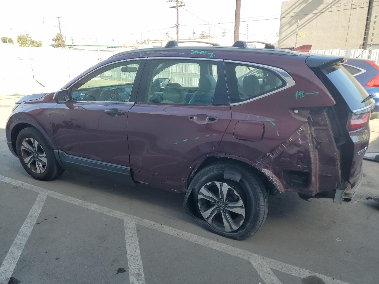 Lot #3029470709 2018 HONDA CR-V LX