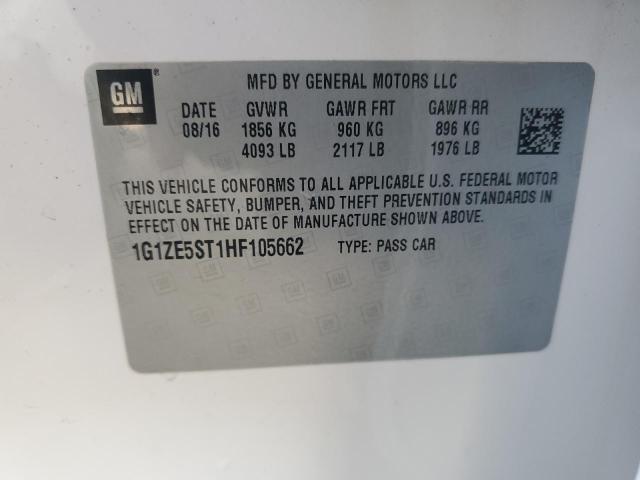 2017 CHEVROLET MALIBU LT - 1G1ZE5ST1HF105662