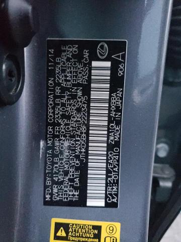 2015 LEXUS CT 200 JTHKD5BH8F2223475