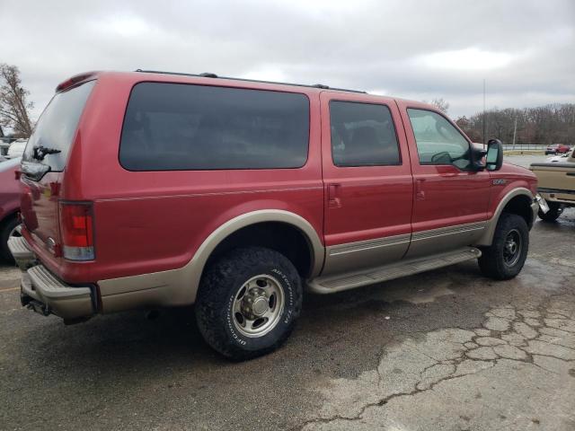 FORD EXCURSION 2003 maroon  gas 1FMNU45S63EC62376 photo #4