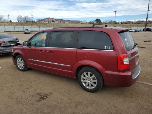 CHRYSLER TOWN & COU 2016 red  flexible fuel 2C4RC1BG7GR164876 photo #3