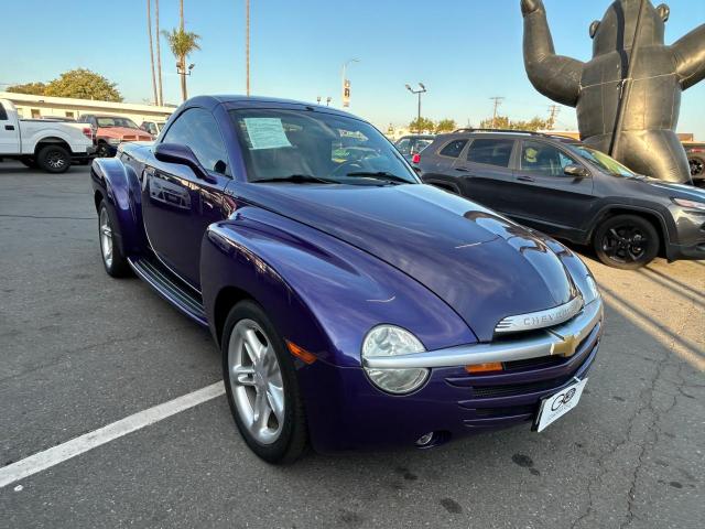 CHEVROLET SSR 2004 purple pickup gas 1GCES14PX4B112618 photo #1