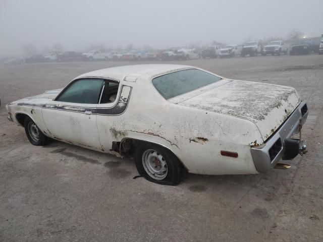 PLYMOUTH ROADRUNNER 1974 white   RM21G4G204976 photo #3