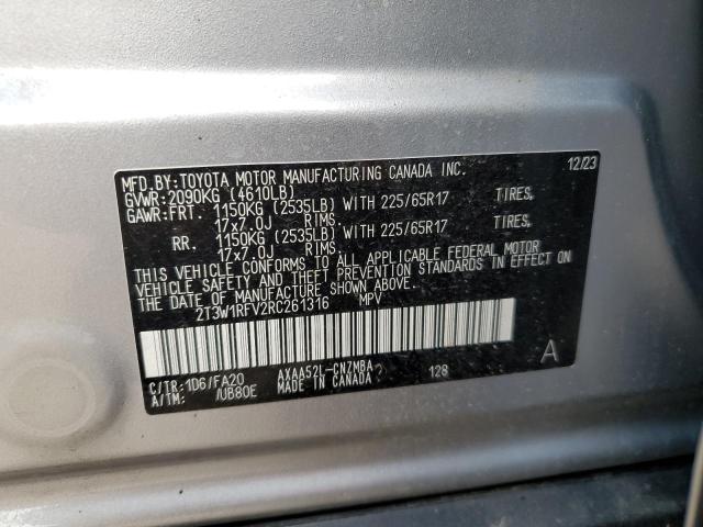 2024 TOYOTA RAV4 XLE - 2T3W1RFV2RC261316
