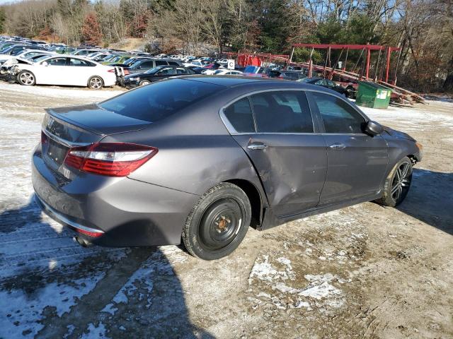 HONDA ACCORD SPO 2017 gray sedan 4d gas 1HGCR2F53HA303475 photo #4