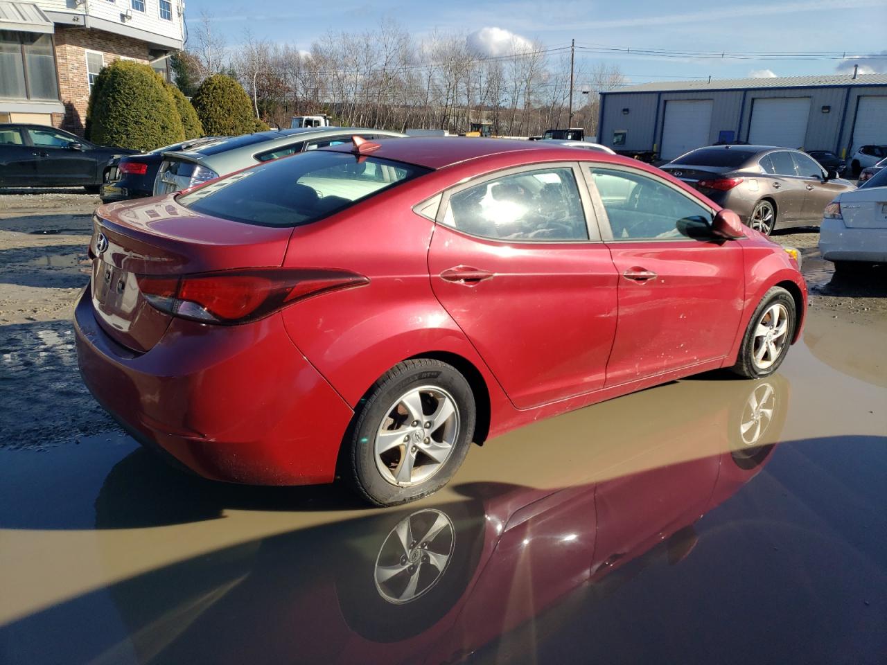 Lot #3027034803 2014 HYUNDAI ELANTRA SE