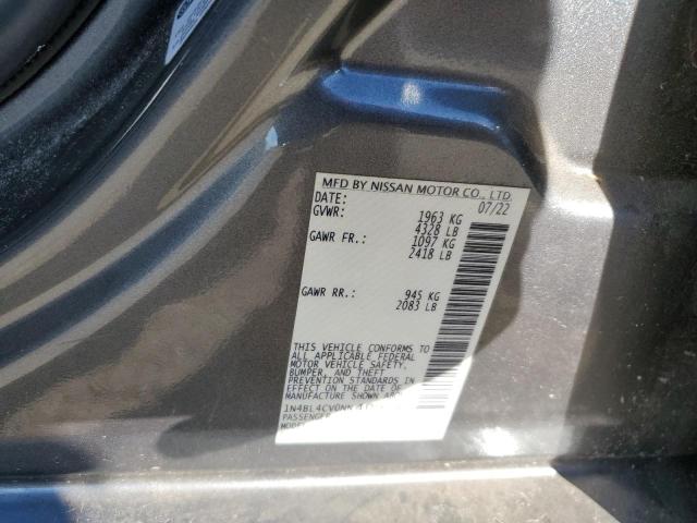 2022 NISSAN ALTIMA SR - 1N4BL4CV0NN409548