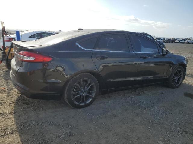 FORD FUSION SE 2018 black  hybrid engine 3FA6P0LU5JR225607 photo #4