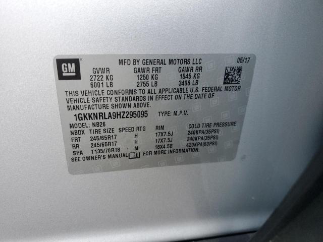 2017 GMC ACADIA SLE - 1GKKNRLA9HZ295095