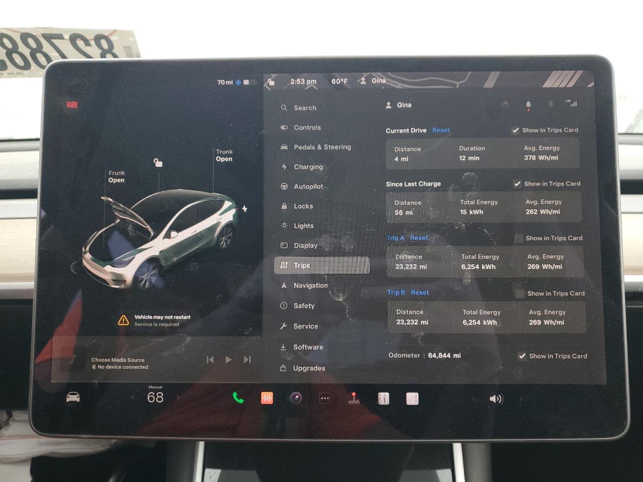 Lot #3024267955 2021 TESLA MODEL Y