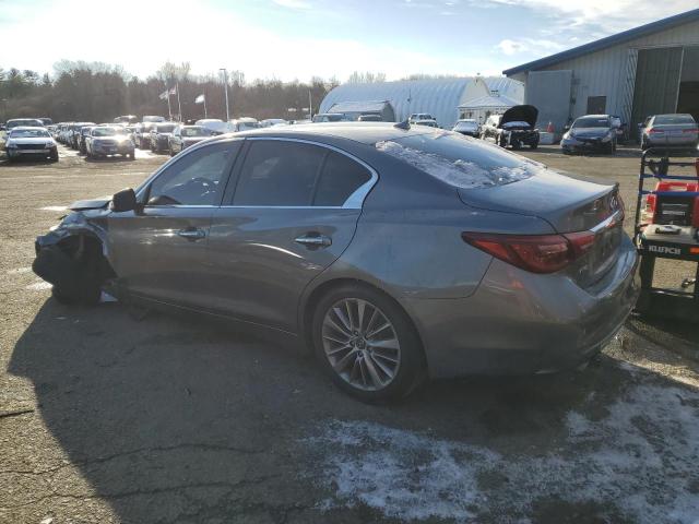 INFINITI Q50 LUXE 2019 gray  gas JN1EV7AR3KM591985 photo #3