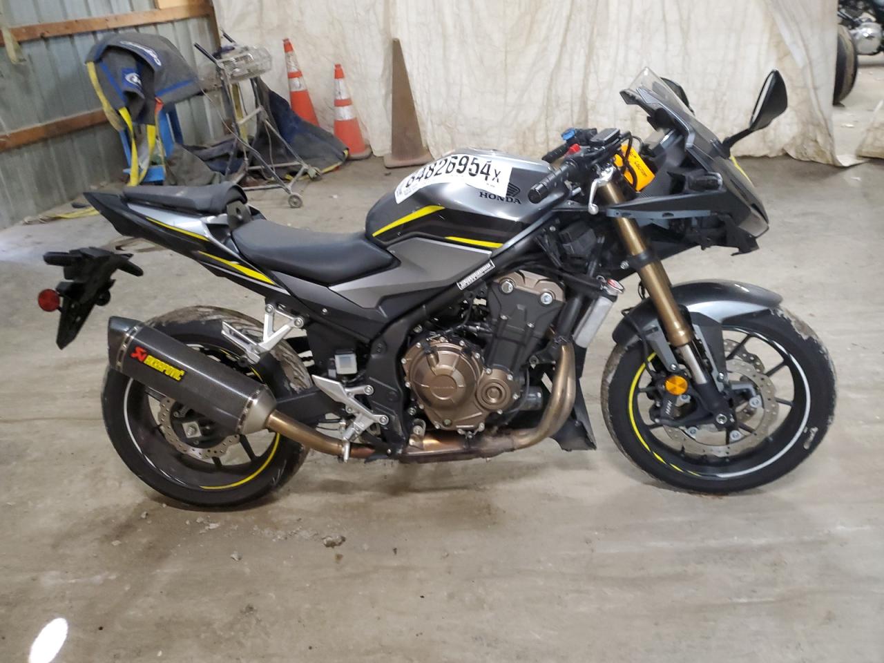  Salvage Honda Cbr Cycle