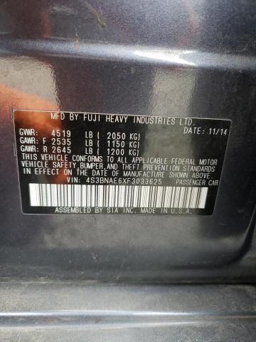 2015 SUBARU LEGACY 2.5 - 4S3BNAE6XF3033625