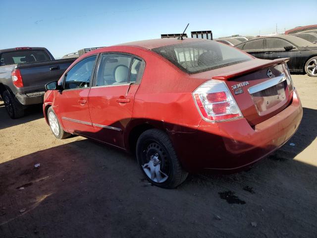 NISSAN SENTRA 2.0 2012 red  gas 3N1AB6AP6CL712536 photo #3