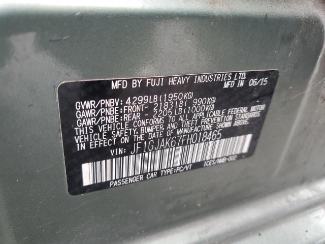 2015 SUBARU IMPREZA PR - JF1GJAK67FH018465